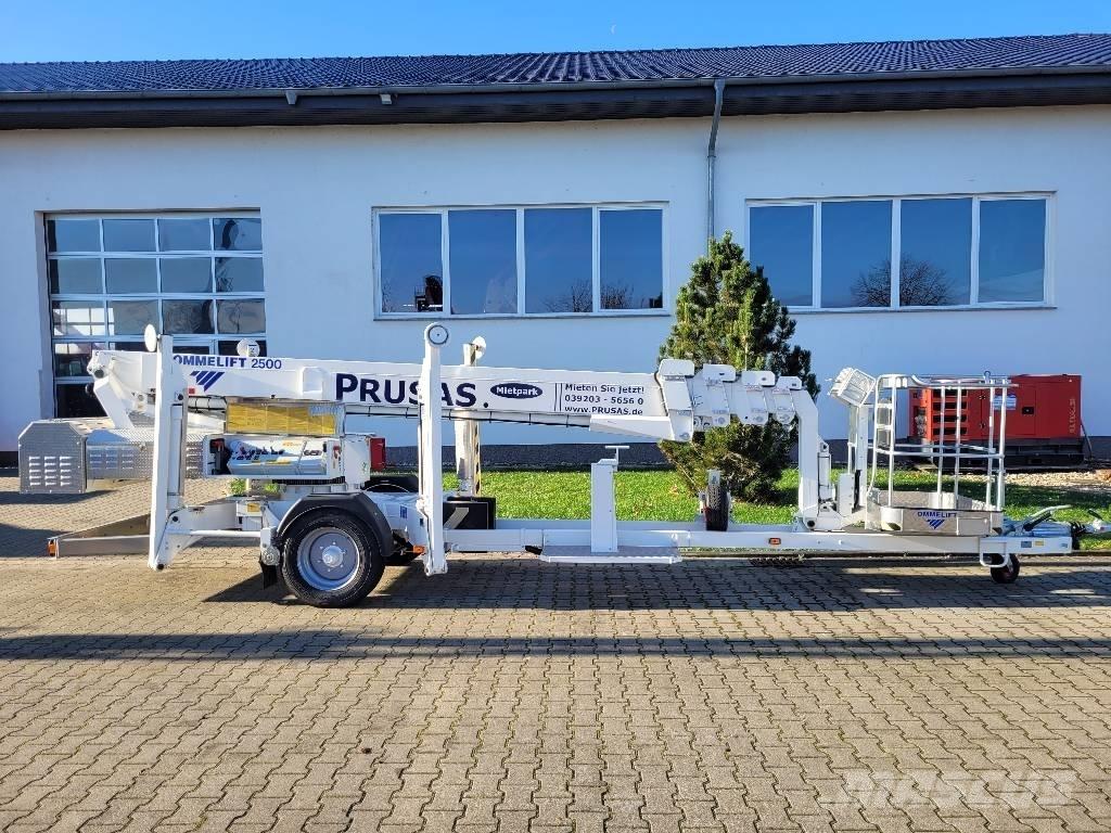 Omme 2500 EBP Pacēlājplatformas - piekabes