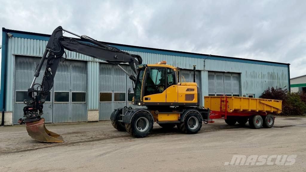 Volvo EW 140 D Ekskavatori uz riteņiem