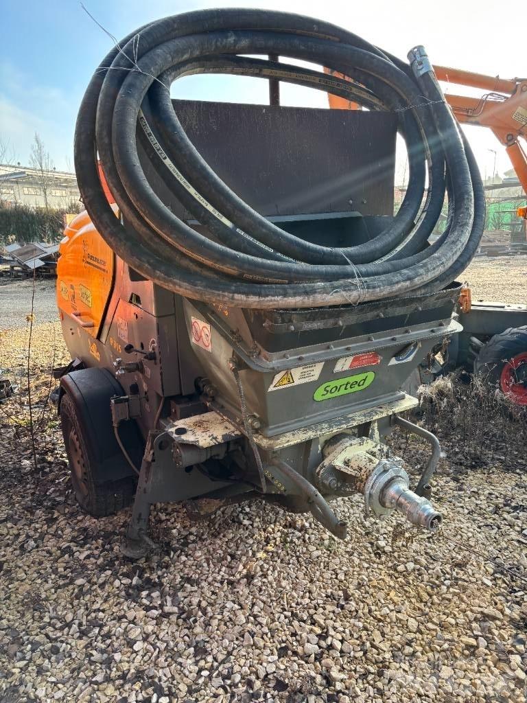 Putzmeister P 715 TD Kravas mašīna- betona sūknis