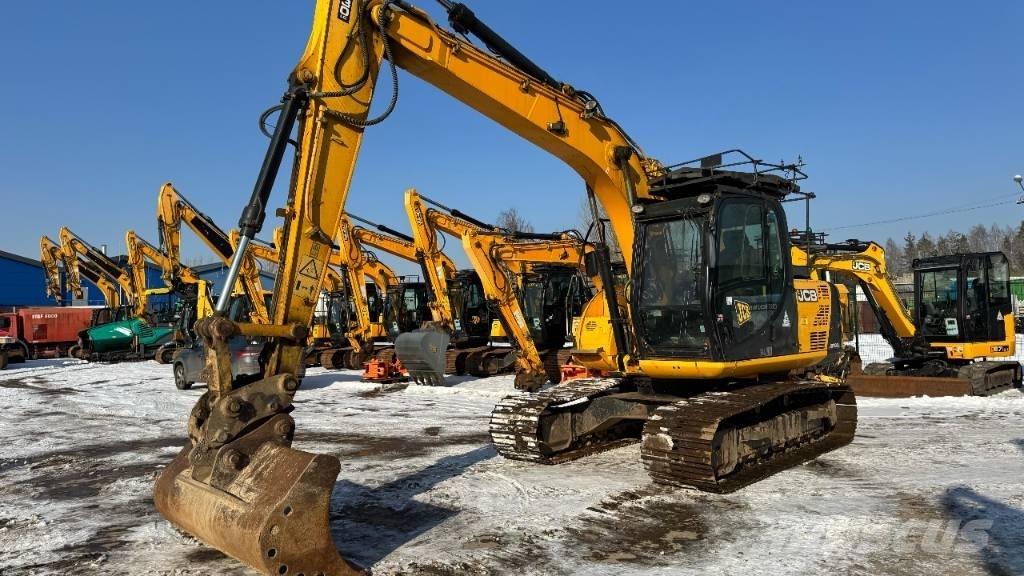 JCB JS 130 LC Kāpurķēžu ekskavatori