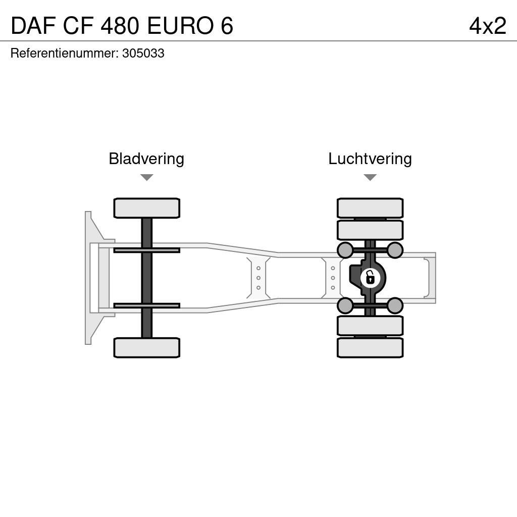 DAF CF 480 EURO 6 Vilcēji