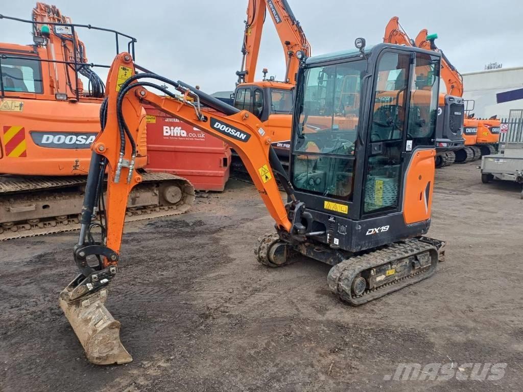 Doosan DX 19 Mini ekskavatori < 7 t