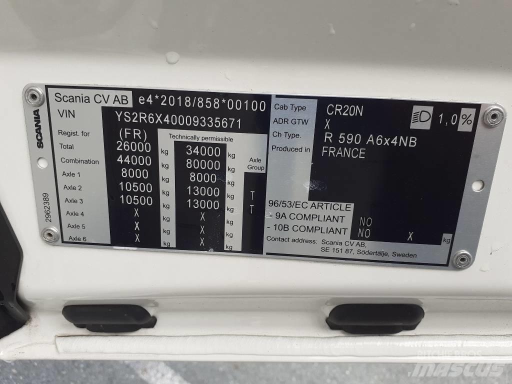Scania R 590 V8 6x4 Vilcēji