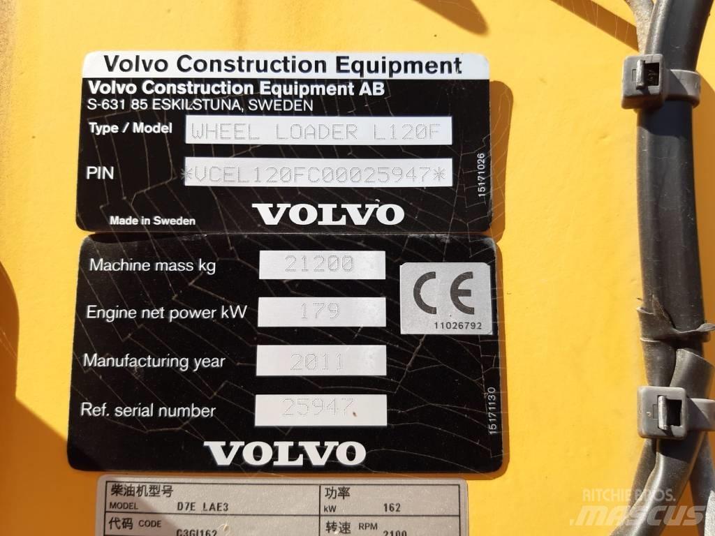 Volvo L 120 F Iekrāvēji uz riteņiem
