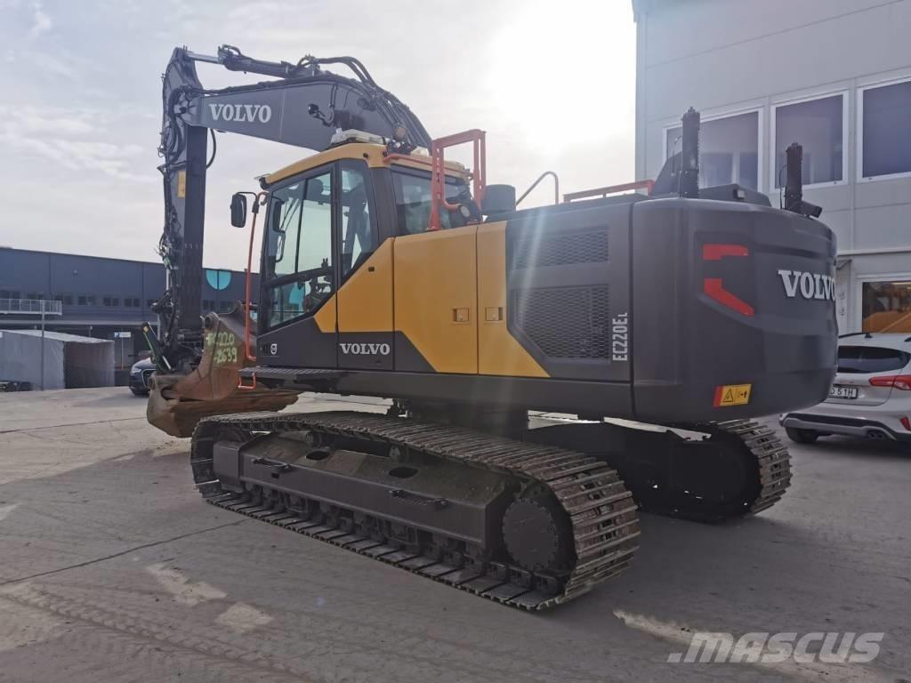 Volvo EC 220 EL Kāpurķēžu ekskavatori