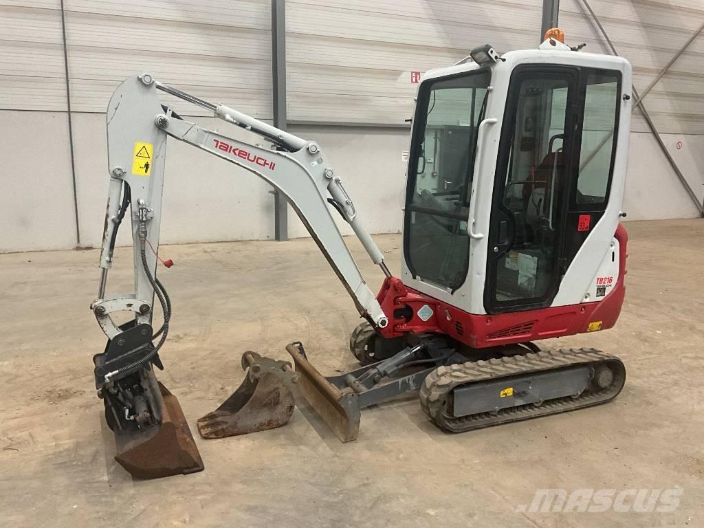 Takeuchi TB 216 Mini ekskavatori < 7 t