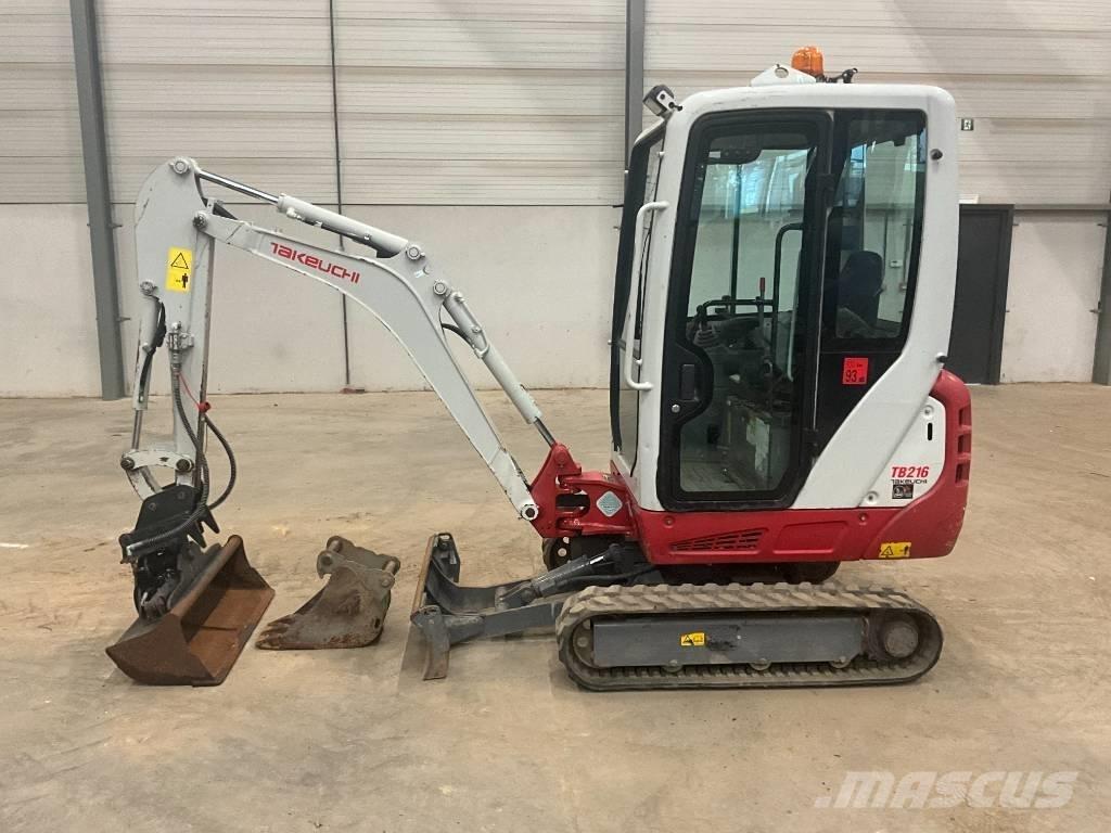 Takeuchi TB 216 Mini ekskavatori < 7 t