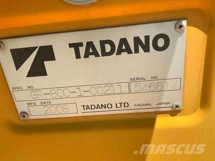 Tadano GR 800 XL-1 Celtņi nelīdzenām virsmām
