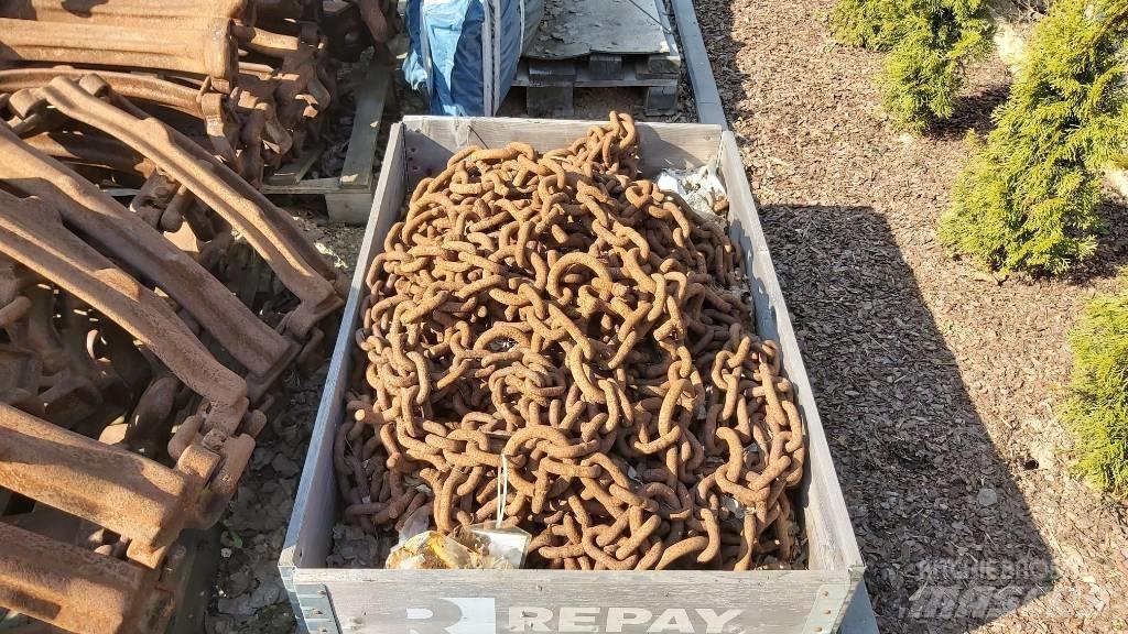  Łańcuchy 710/45-22,5 Sliedes, ķēdes un šasija