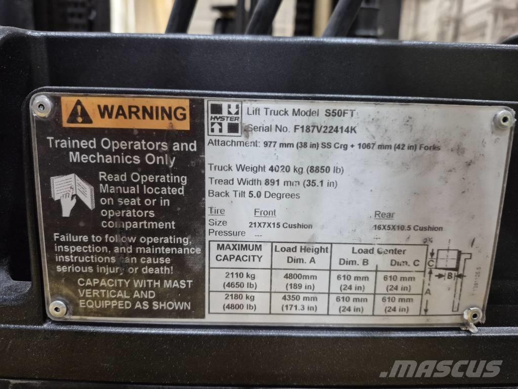 Hyster S 50 FT Autokrāvēji - citi