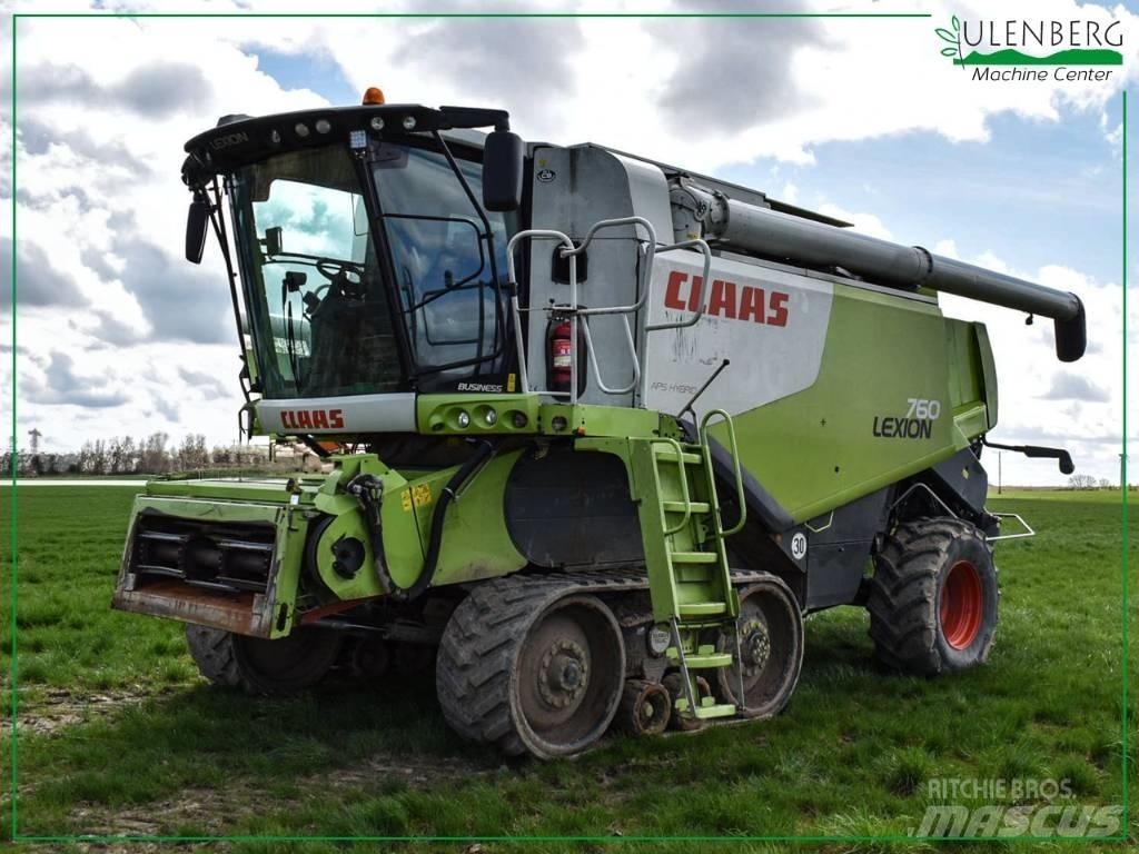 CLAAS Lexion 760 TT Ražas novākšanas kombaini