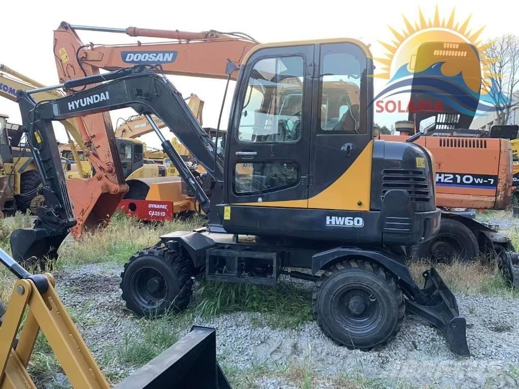 Hyundai HW 60 Ekskavatori uz riteņiem