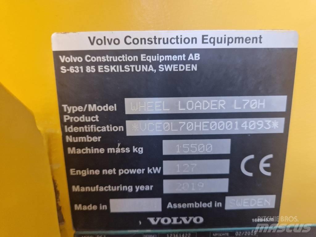 Volvo L 70 H Iekrāvēji uz riteņiem