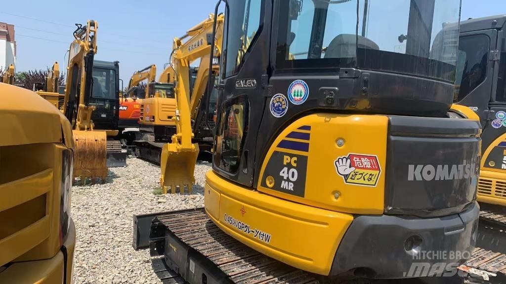 Komatsu PC40 Kāpurķēžu ekskavatori
