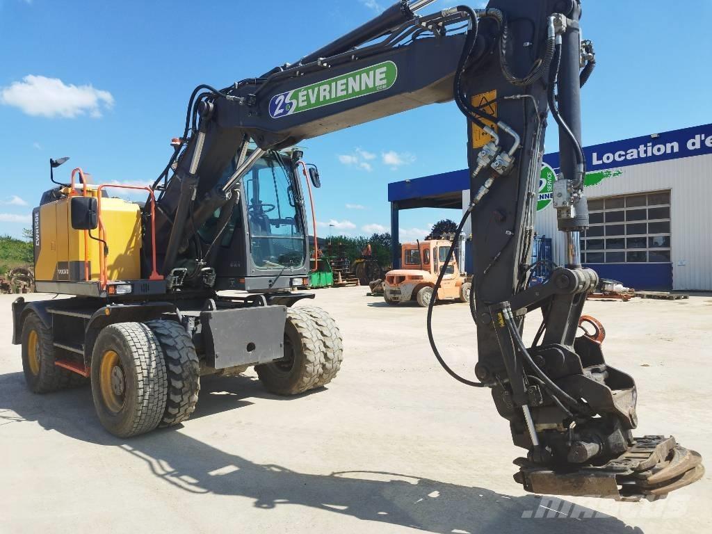 Volvo EWR 150 E Ekskavatori uz riteņiem