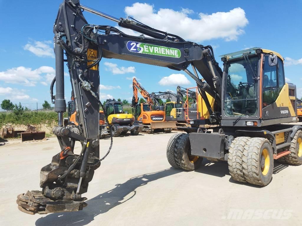 Volvo EWR 150 E Ekskavatori uz riteņiem