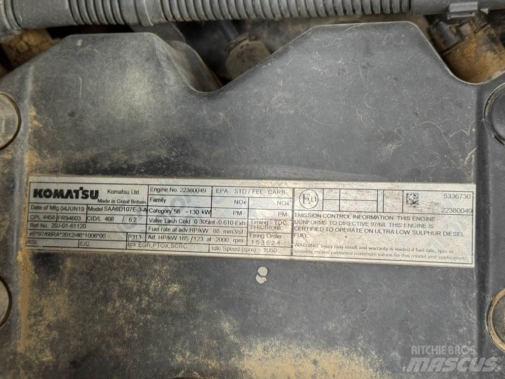 Komatsu PW180-11 Ekskavatori uz riteņiem
