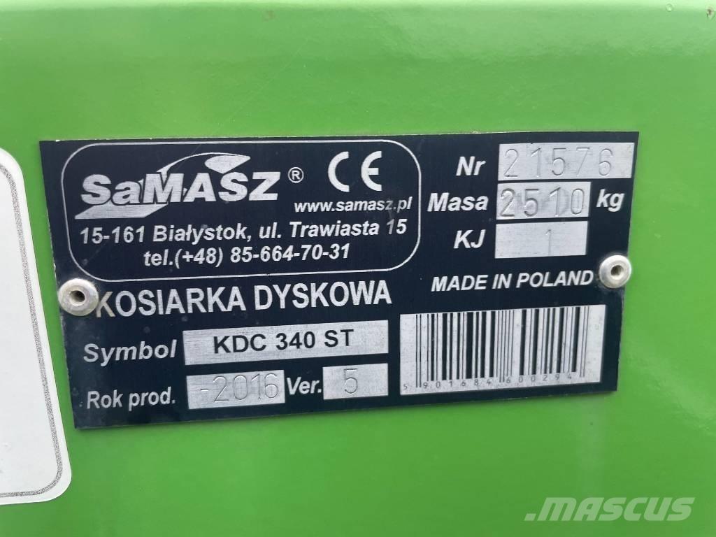 Samasz KDC 340 S T Pļaujmašīnas ar kondicionieri