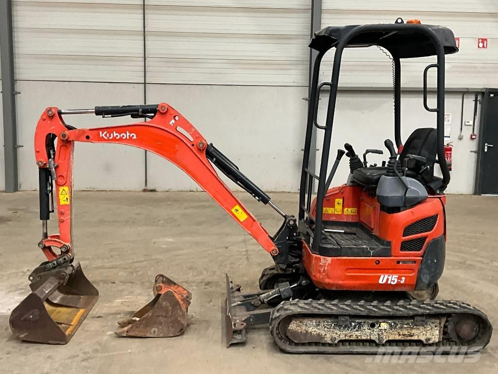 Kubota U 15-3 Mini ekskavatori < 7 t