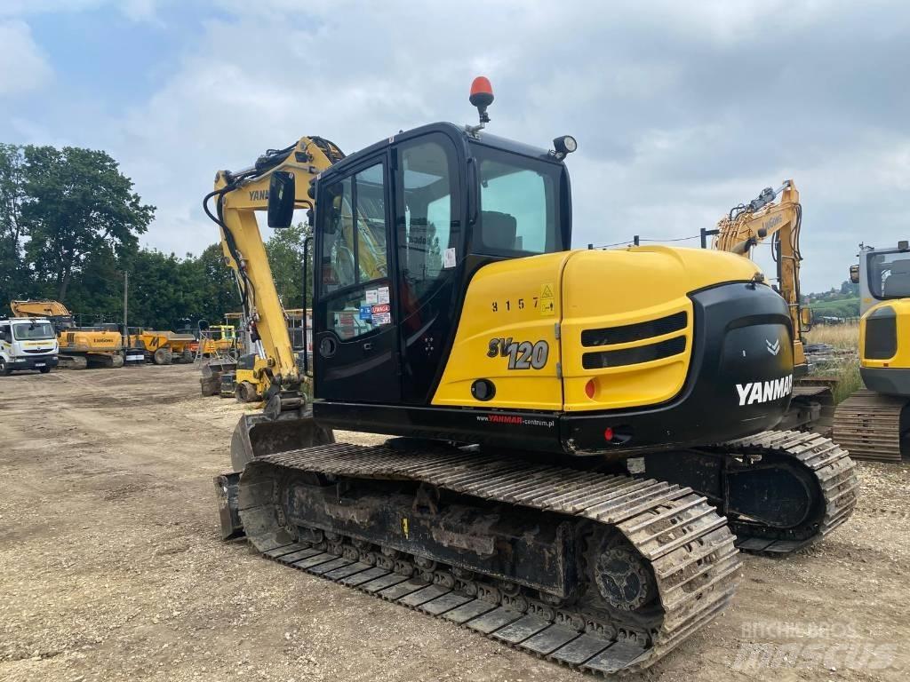 Yanmar SV 120 Kāpurķēžu ekskavatori
