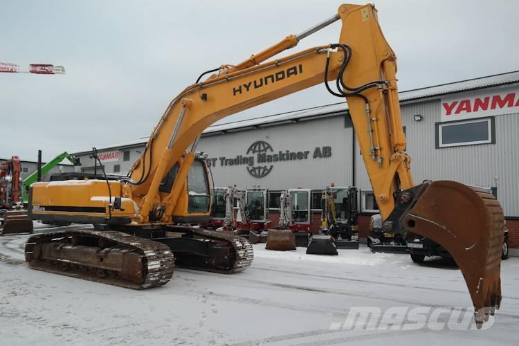 Hyundai R360LC-7 Kāpurķēžu ekskavatori