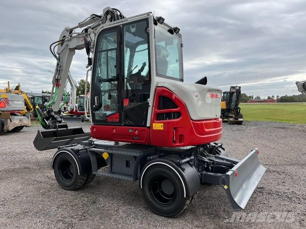 Takeuchi TB 370 W Ekskavatori uz riteņiem