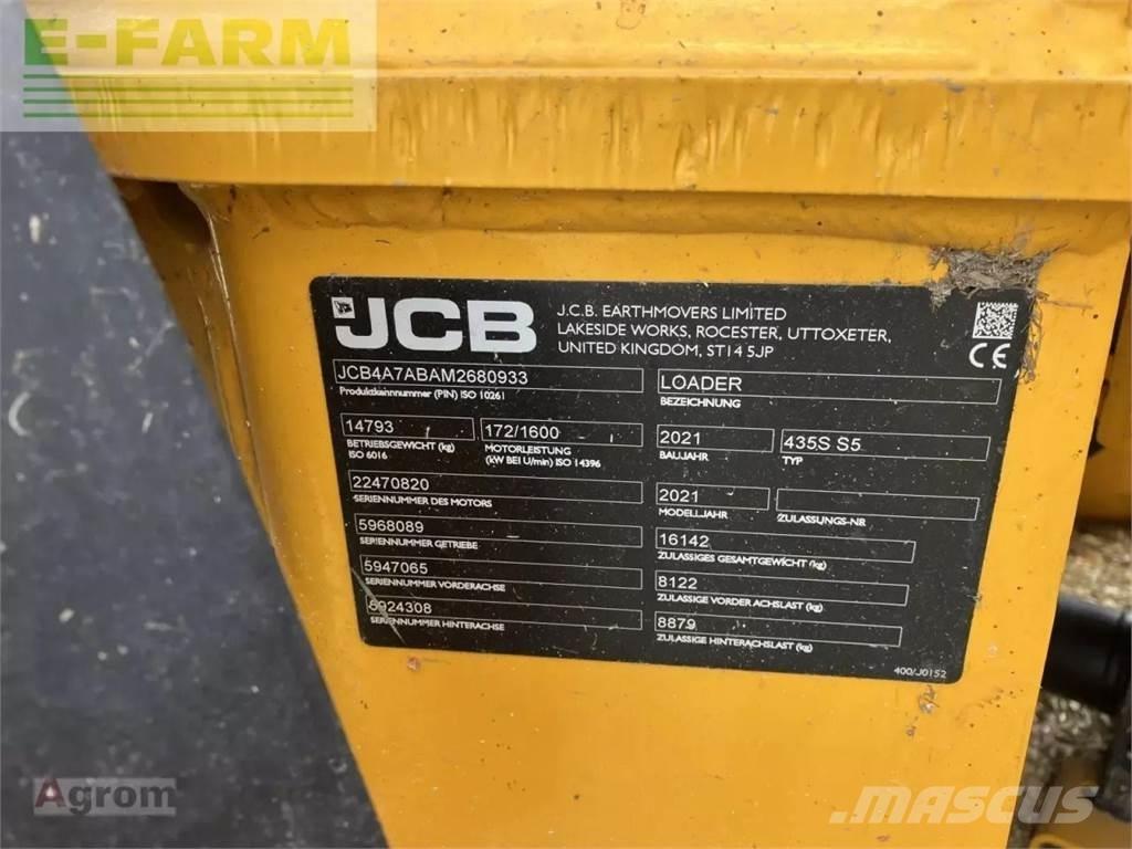 JCB 435 s agri Mini ekskavatori < 7 t