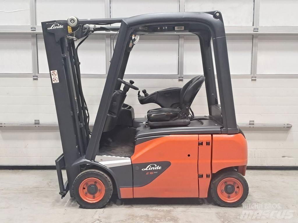 Linde E16P-02 Elektriskie iekrāvēji