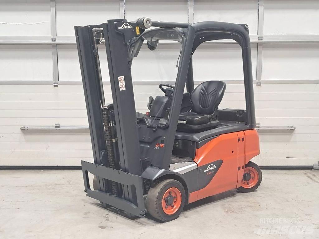 Linde E16P-02 Elektriskie iekrāvēji