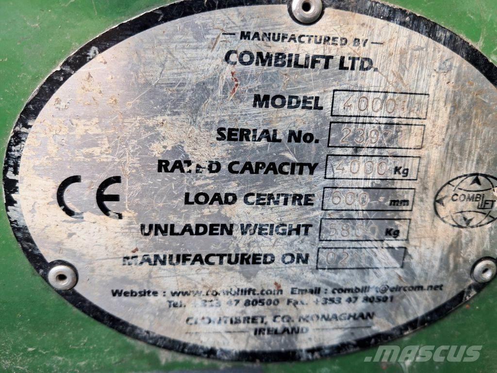 Combilift C4000 Tehnika ar dīzeļa dzinēju