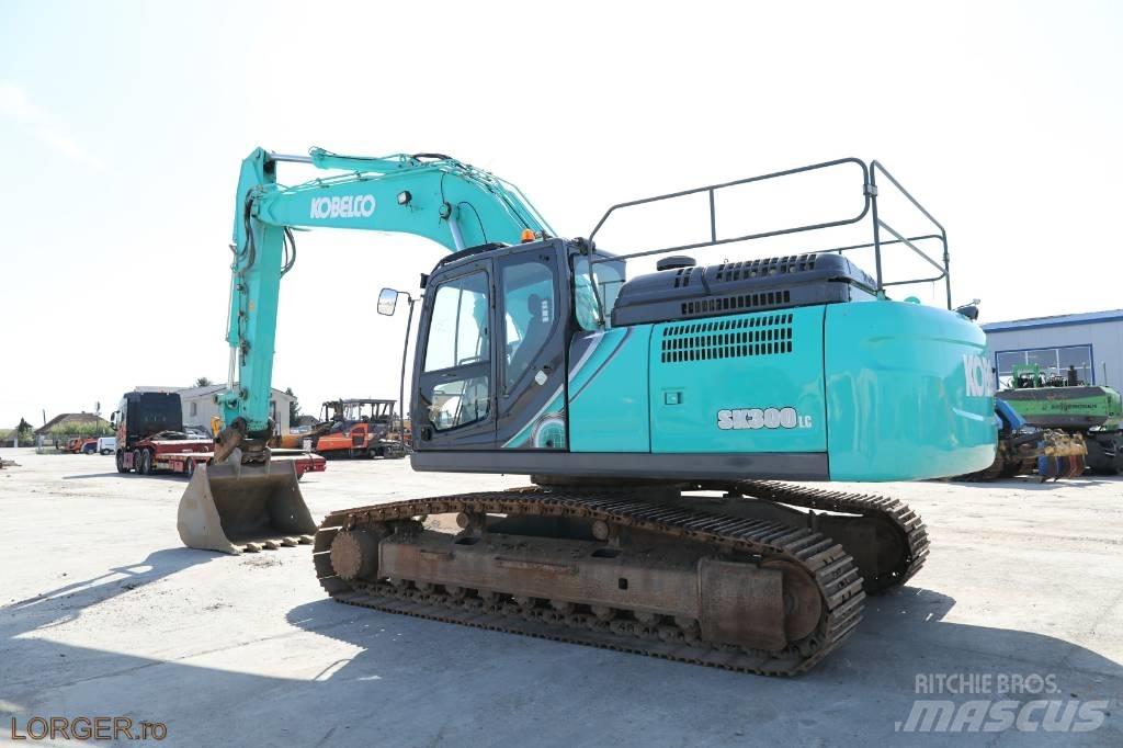 Kobelco SK 300 LC - 10 Kāpurķēžu ekskavatori