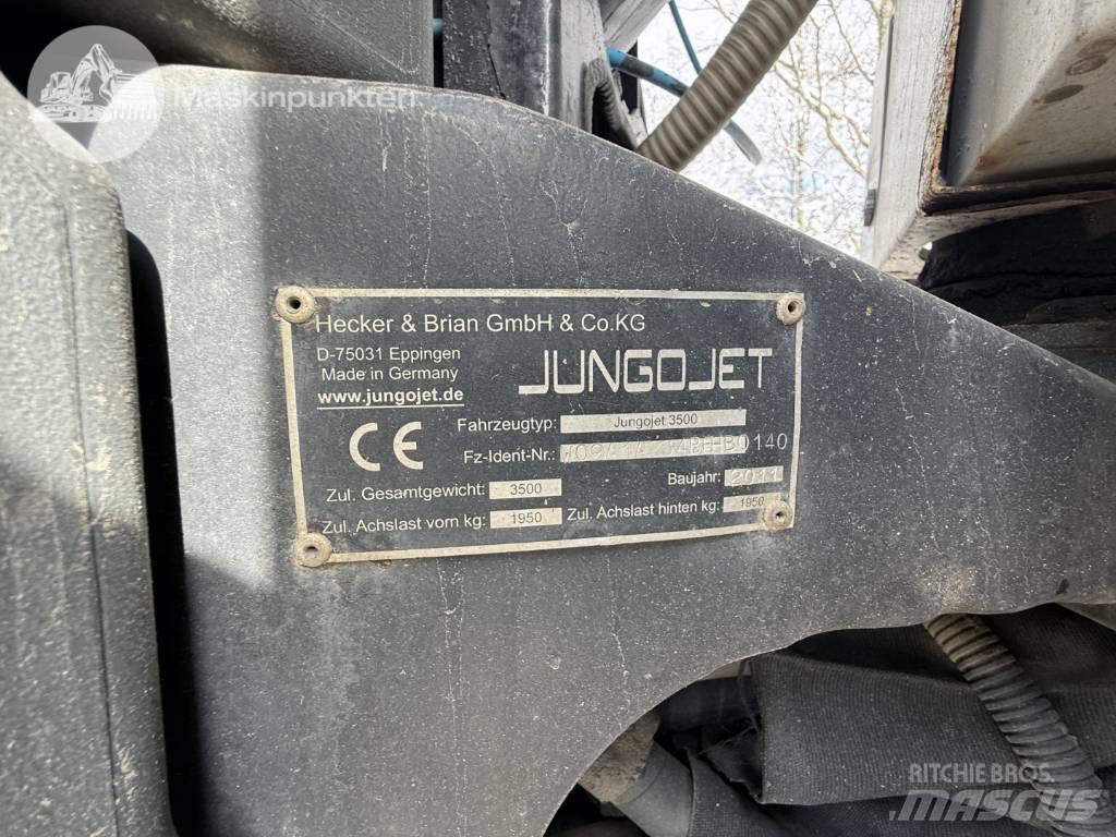 Jungojet 3500 Ielu tīrīšanas mašīnas
