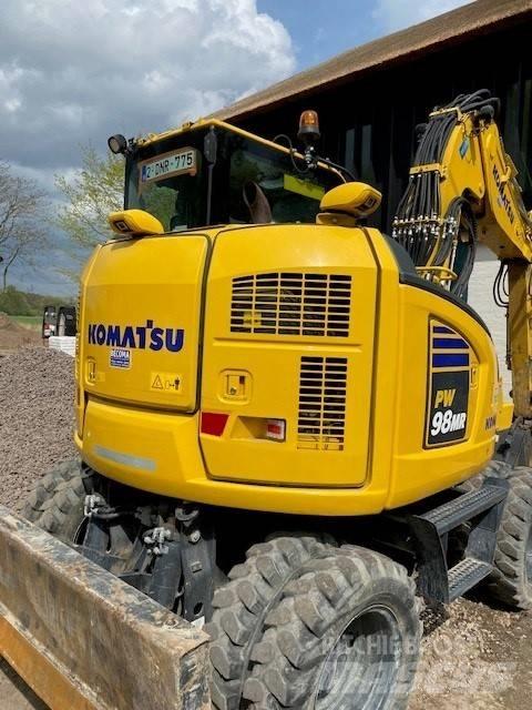 Komatsu PW 98 MR-11 Ekskavatori uz riteņiem