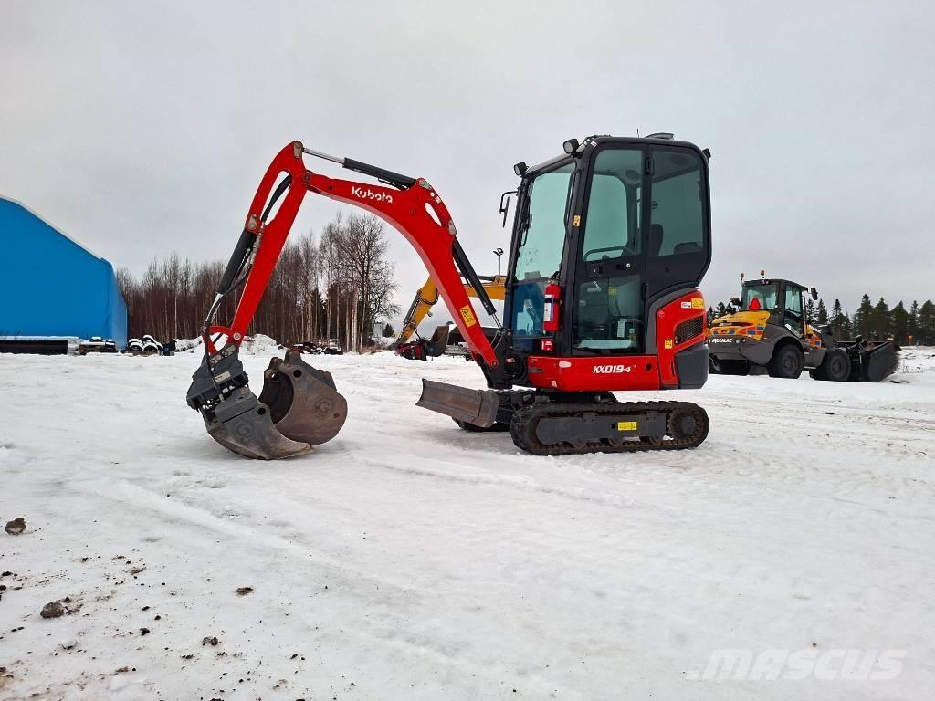 Kubota KX019-4 Mini ekskavatori < 7 t