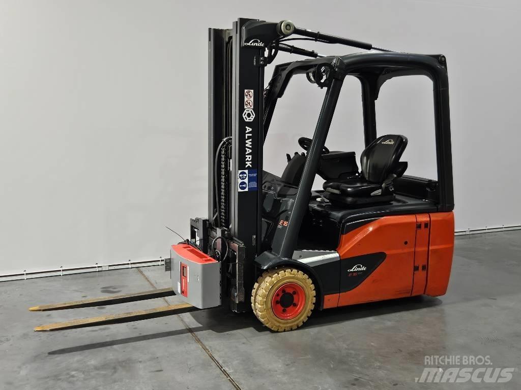 Linde E16 Elektriskie iekrāvēji