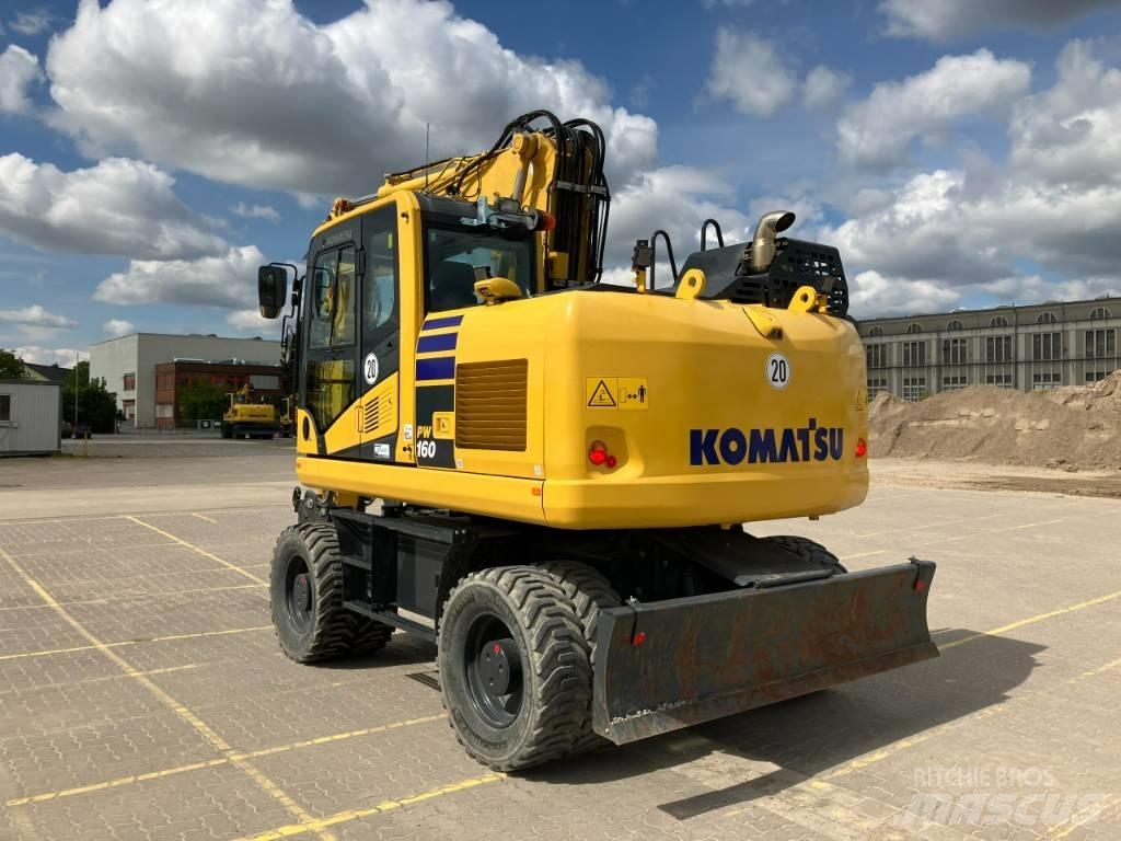 Komatsu PW 160-11 E0 Ekskavatori uz riteņiem