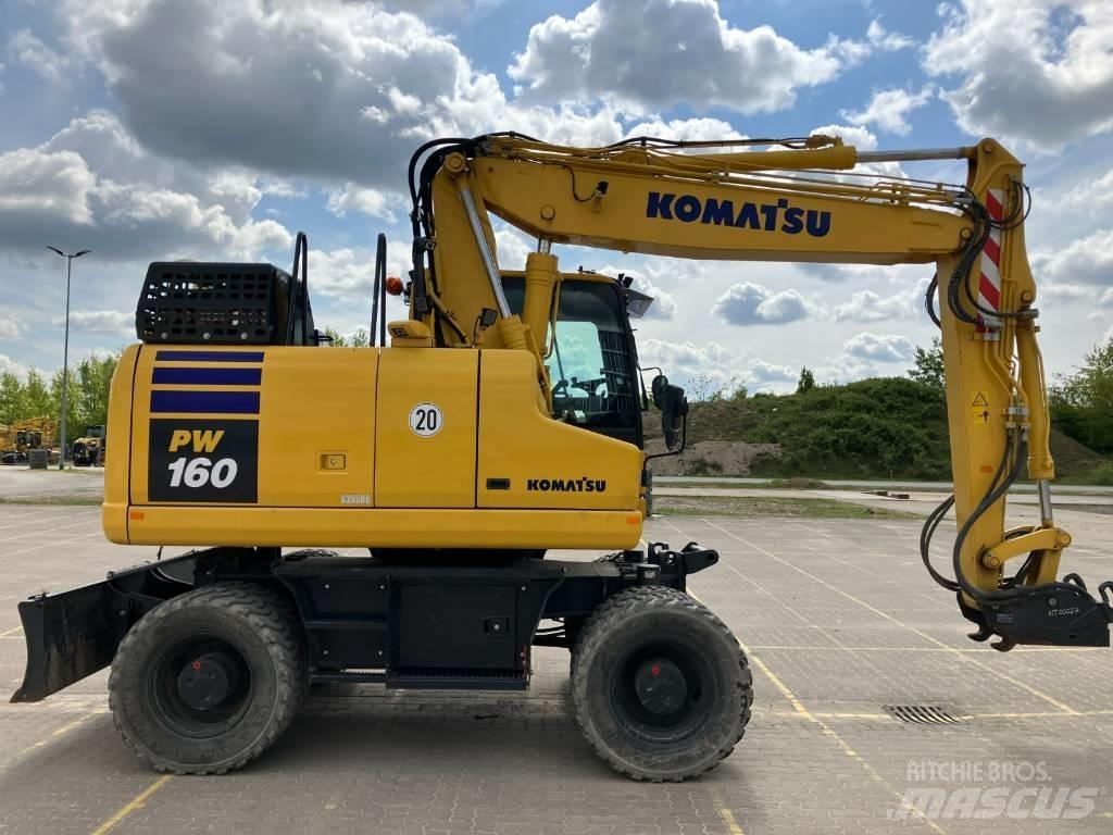 Komatsu PW 160-11 E0 Ekskavatori uz riteņiem