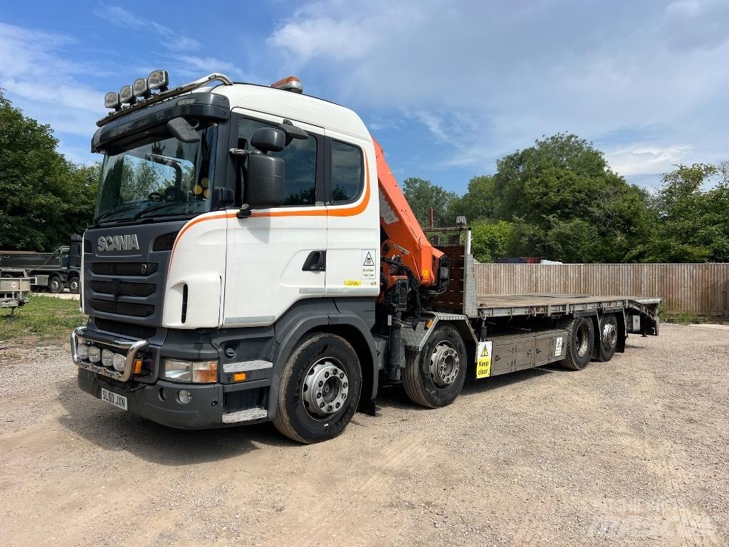 Scania R 400 Smagās mašīnas ar celtni