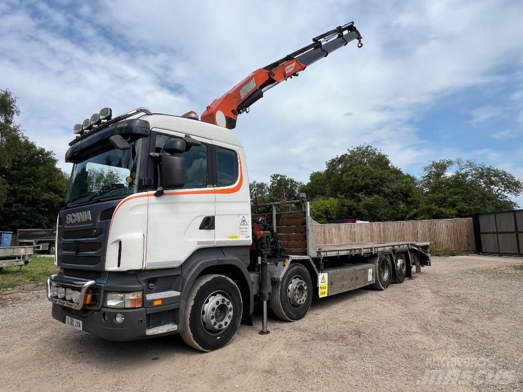 Scania R 400 Smagās mašīnas ar celtni