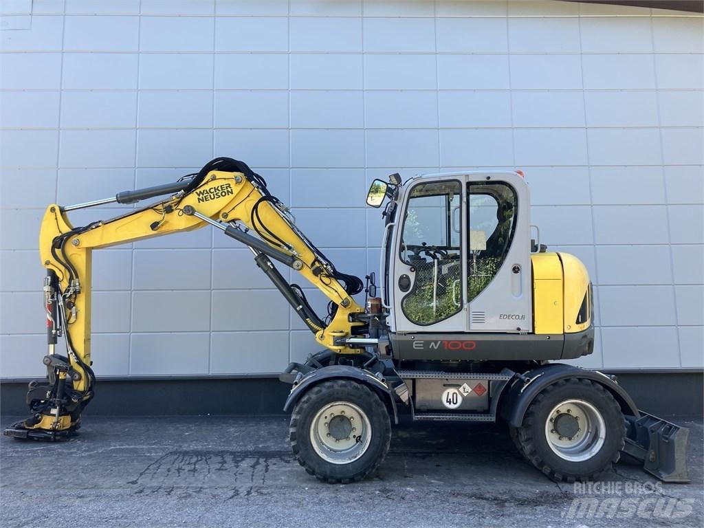 Wacker Neuson EW 100 Ekskavatori uz riteņiem