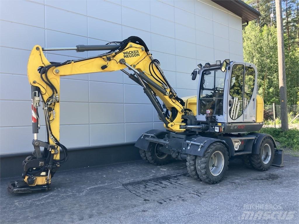 Wacker Neuson EW 100 Ekskavatori uz riteņiem
