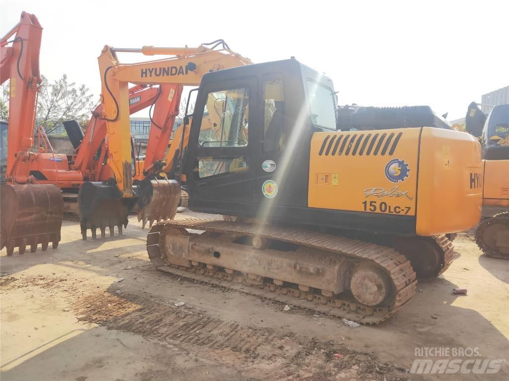Hyundai R150LC-7 Kāpurķēžu ekskavatori