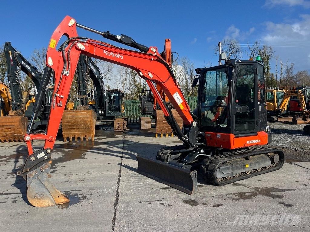 Kubota KX 060-5 Mini ekskavatori < 7 t