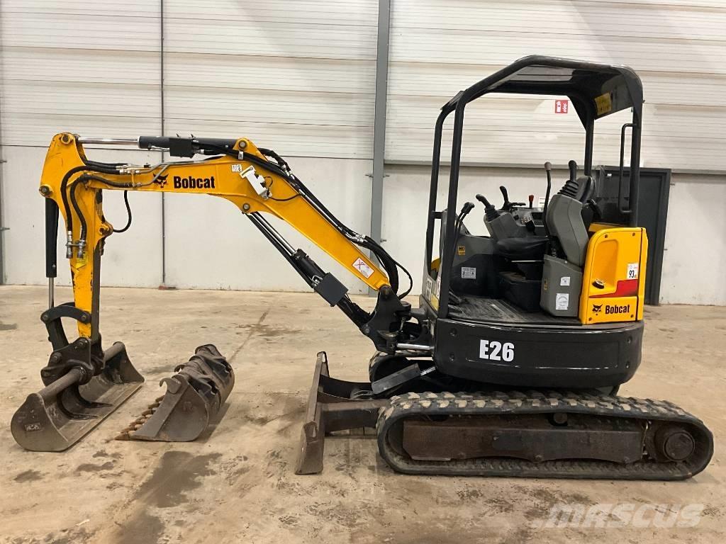 Bobcat E 26 EM Mini ekskavatori < 7 t