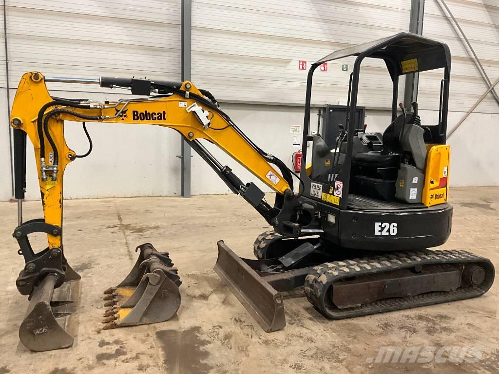 Bobcat E 26 EM Mini ekskavatori < 7 t