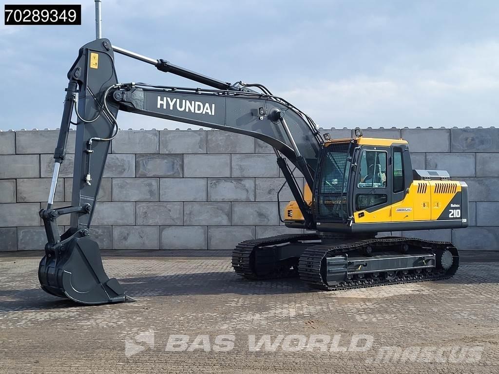 Hyundai R210 Kāpurķēžu ekskavatori