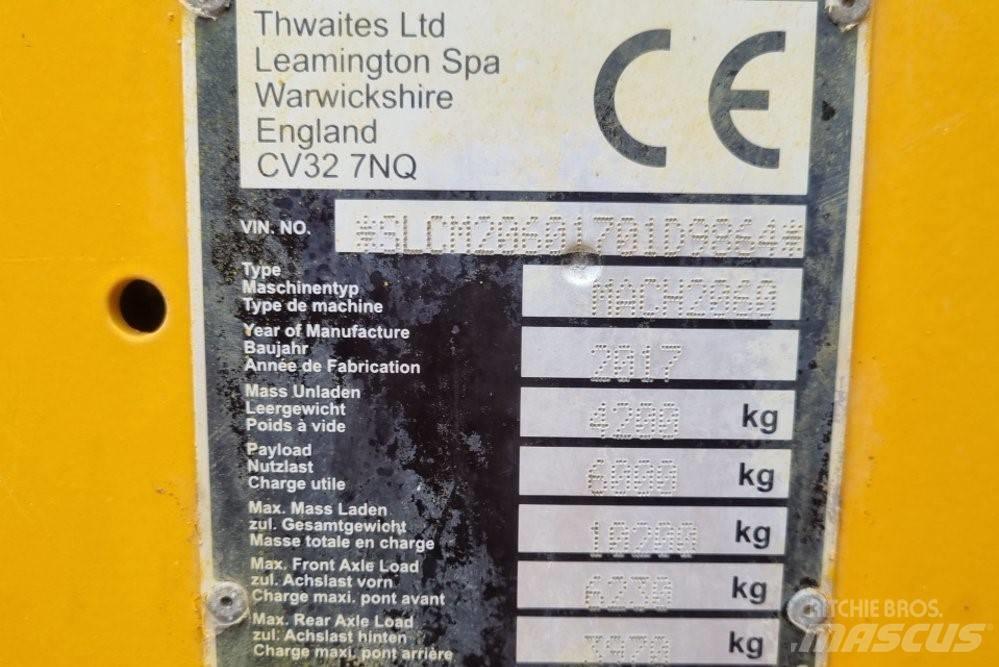 Thwaites 6T dömper Artikulētie pašizgāzēji