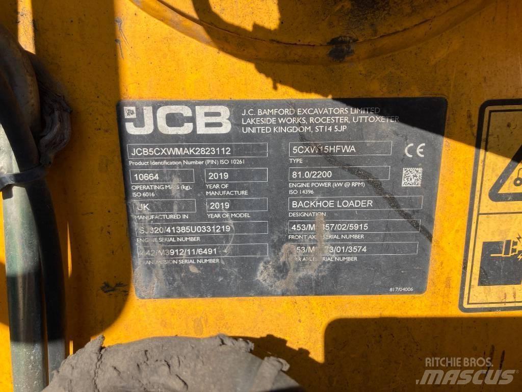 JCB 5 CX Wastemaster Ekskavatori-iekrāvēji