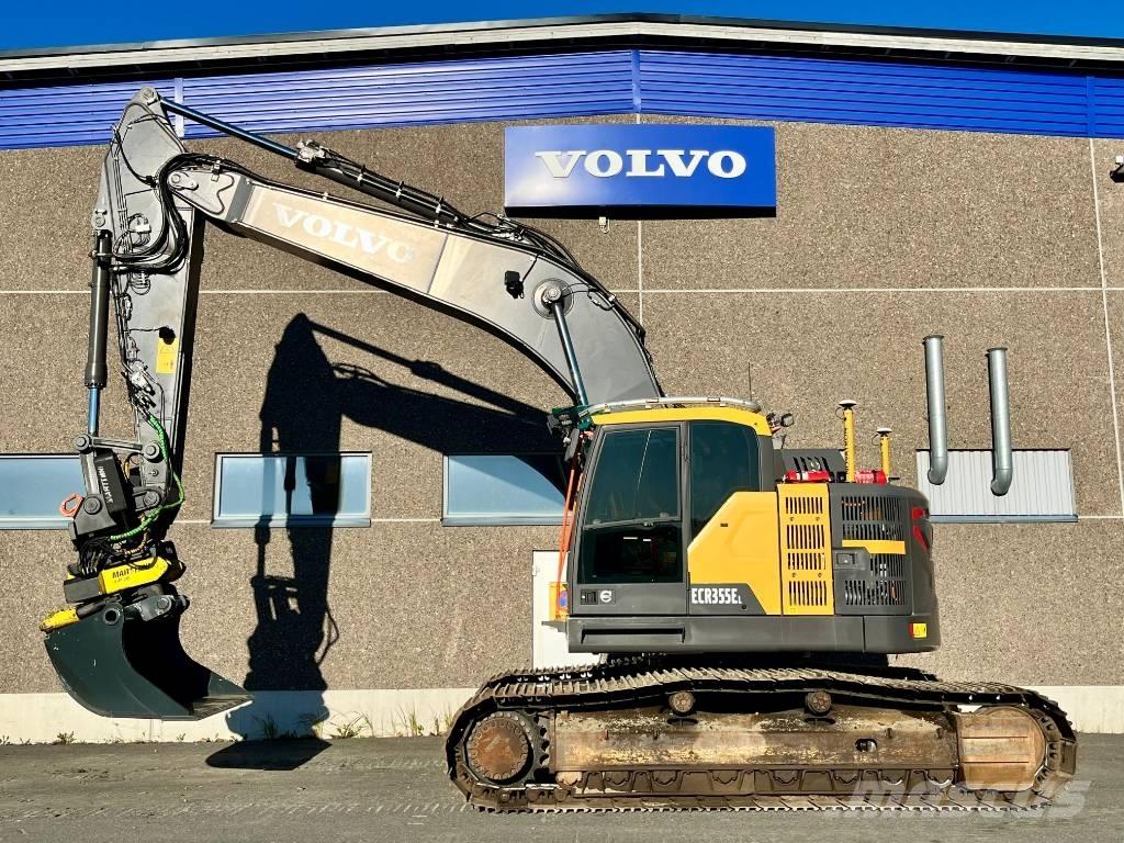 Volvo ECR 355 E Kāpurķēžu ekskavatori