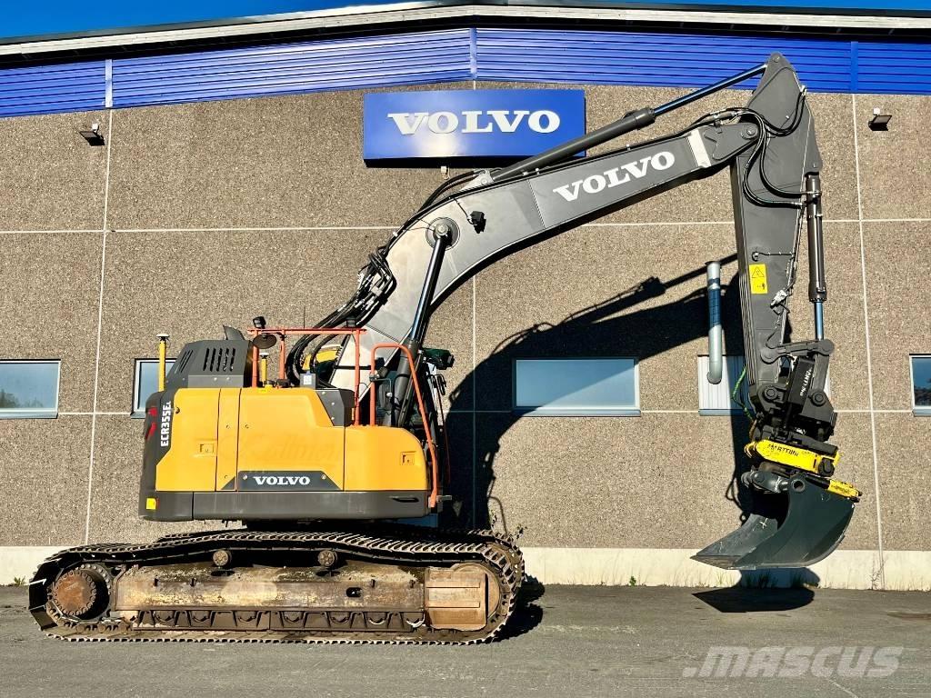 Volvo ECR 355 E Kāpurķēžu ekskavatori